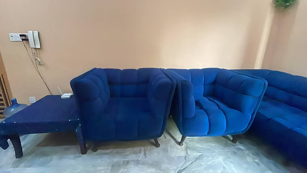 5 Seater sofa set with Cussions 2