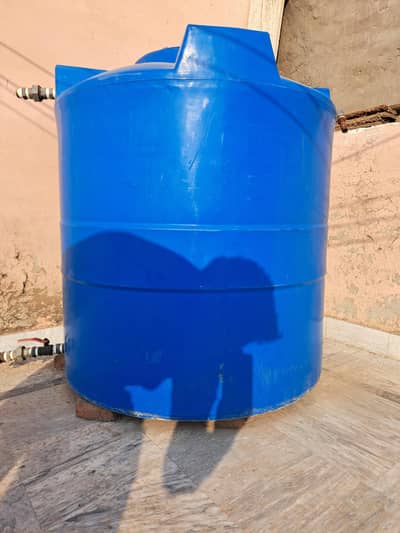 Water Tank 150 Gallon With Fittings & Tap