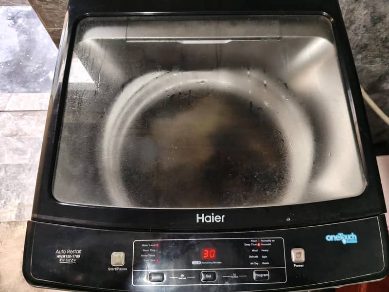 Haier washing machine 0