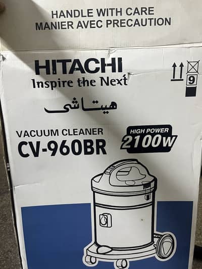 Hitachi vacuum cleaner, almost new 10/10