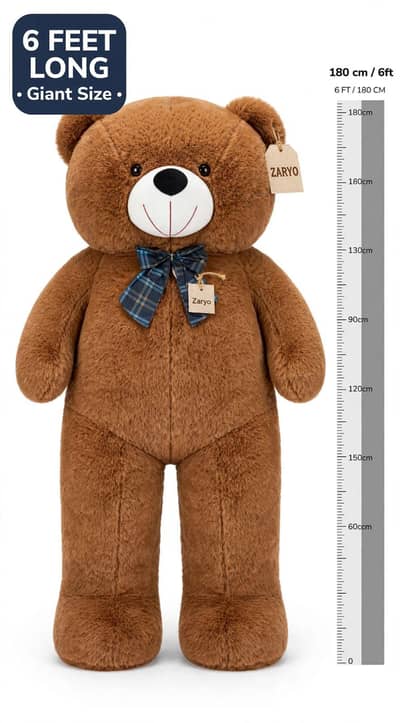 6 Feet Teddy Bear