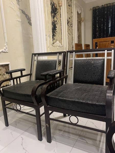 5 seater sofa set with table 4