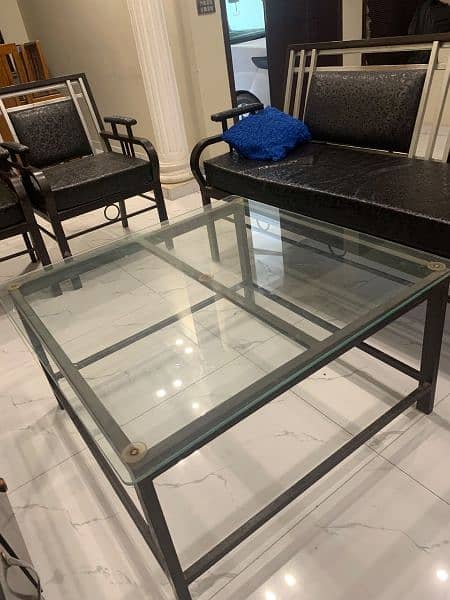5 seater sofa set with table 8