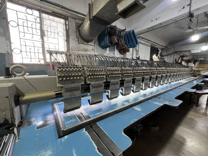 Barudan machine flate head 3