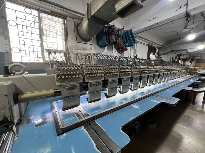 Barudan machine flate head 4