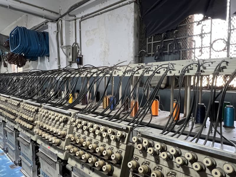 Barudan machine flate head 13