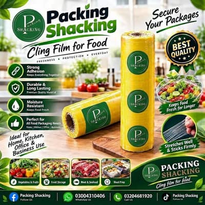 Cling Film | Aluminium foil | Stretch film | Wraping roll | Food wrap