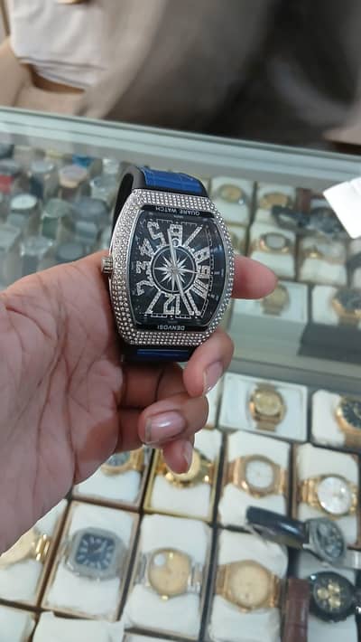 luxury franck mullar watch rajab butt