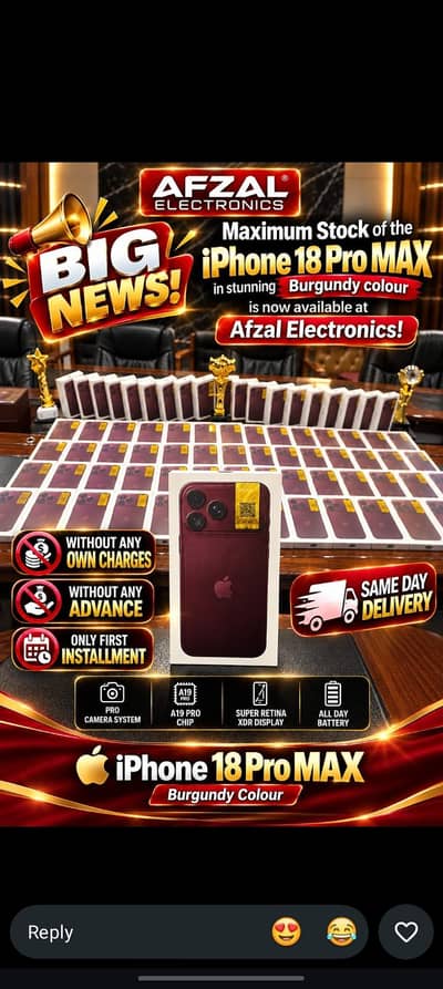 Apple iPhone 18 Pro Max