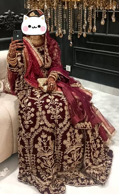 premium Faiza Saqlain Bridal Collection Dress