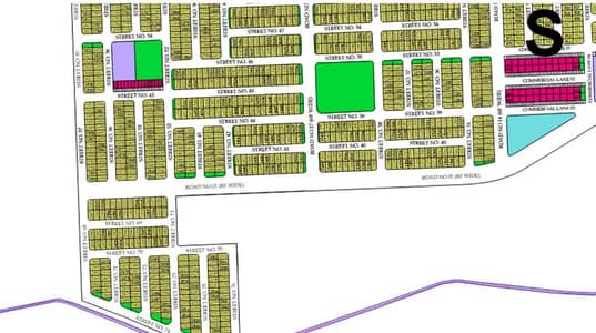 DHA Bahawalpur Sector S 5 marla plot for sale.