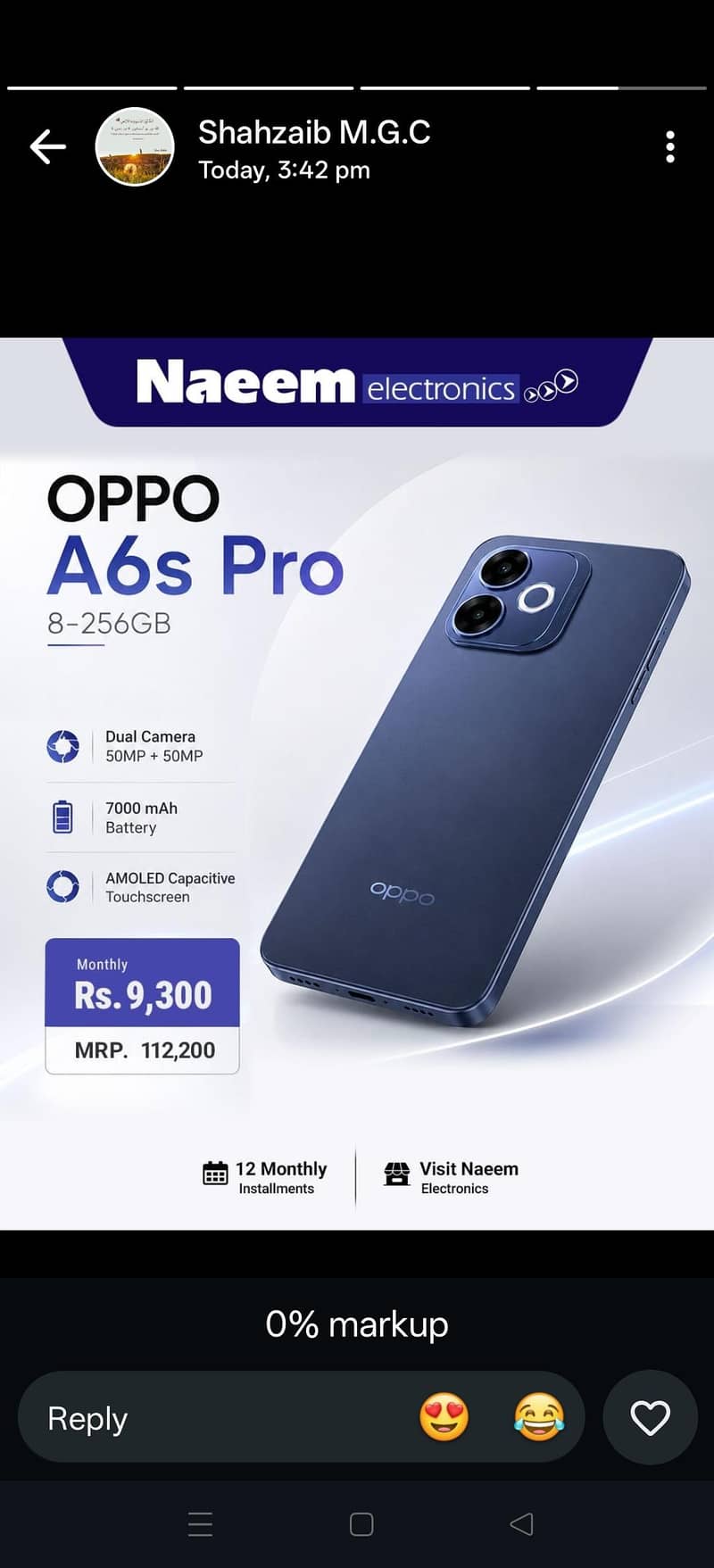 OPPO A6s 8