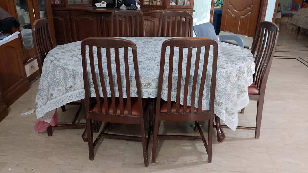 DINING TABLE WITH CHAIRS 2