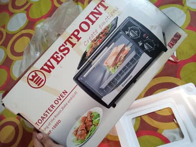 new condition 10/10 baking toaster oven good quality westpoint company