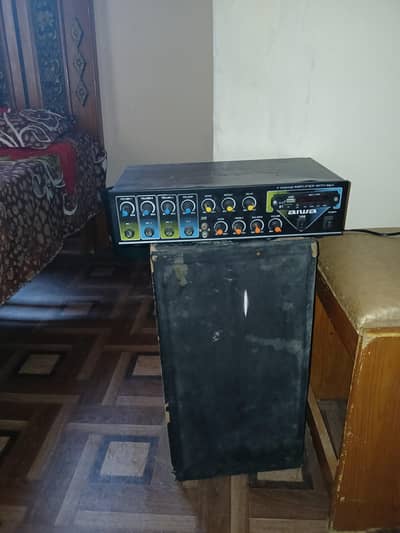 amplifier and speaker