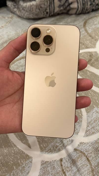 Apple iPhone 16 Pro Max 256GB Desert Titanium Non-PTA 96% Battery