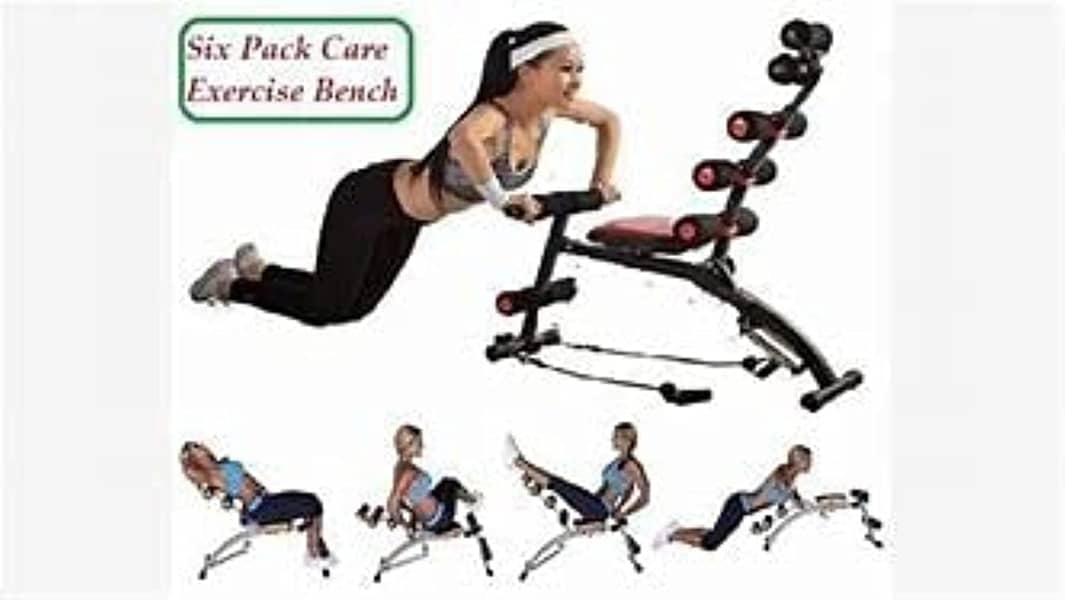 Six Pack Care Exercise Bench, Multipurpose Abdominal Exercise Machine 2