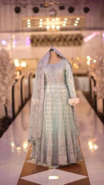 Elegant Mint Green Formal/Wedding Dress for Sale