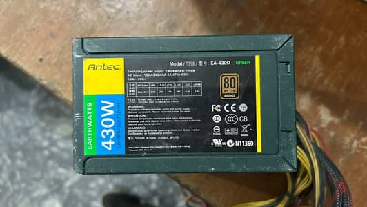 Antec 430W 80+ Bronze Gaming PC Power Supply