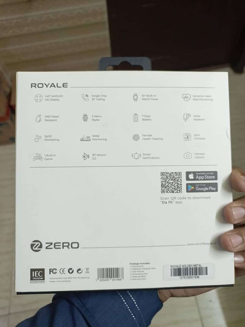 Zero Royale Smart Watch 2