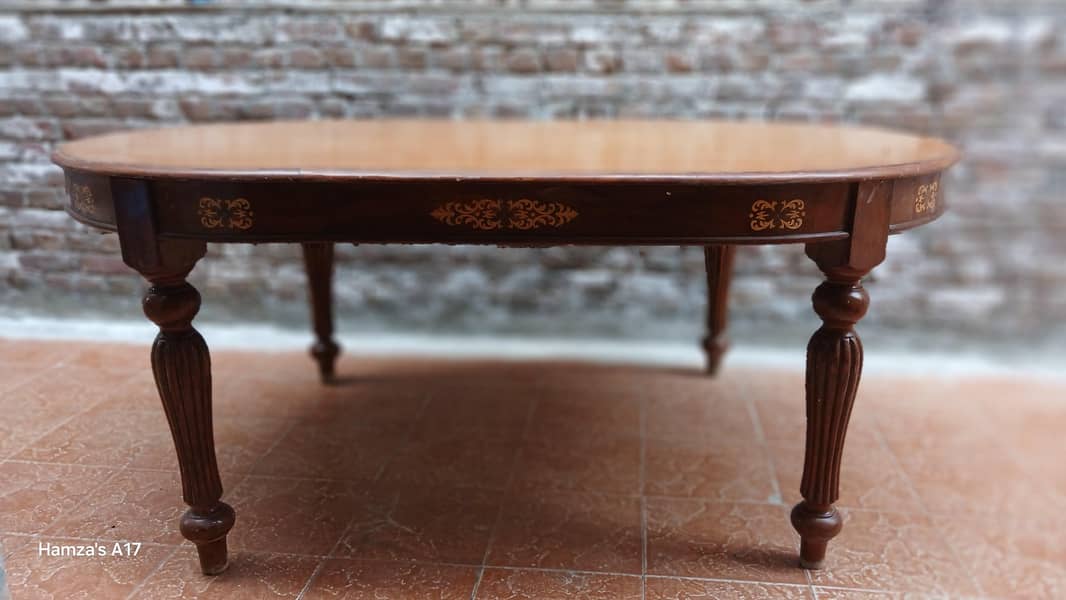 Chinioti Dining Table 6 Chair Set 7