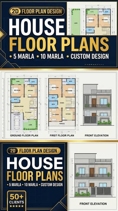 Floor plans in taxila