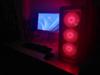 gaming pc complete setup ryzen 5 2600 gtx 1660 super/16gb ram