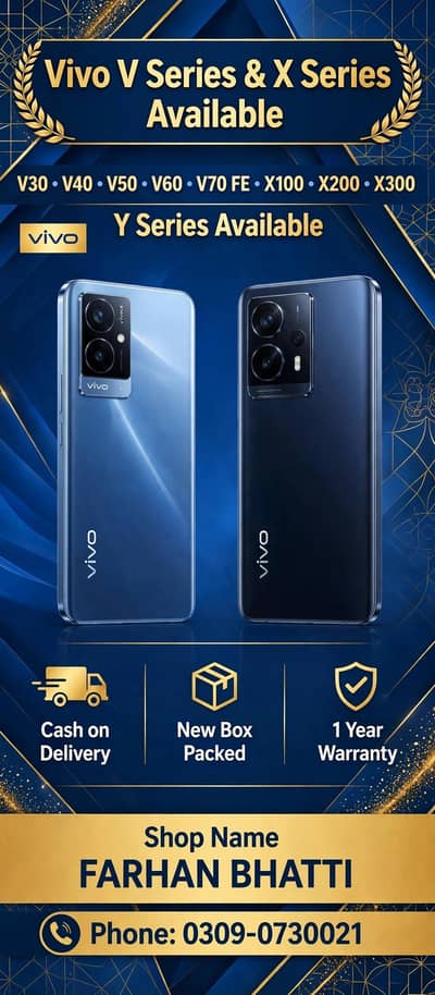 Vivo V Series & X Series All Models Available