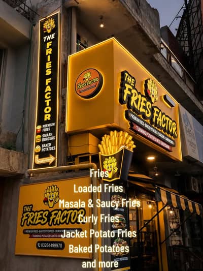 The Fries Factor Fastfood Franchising Available