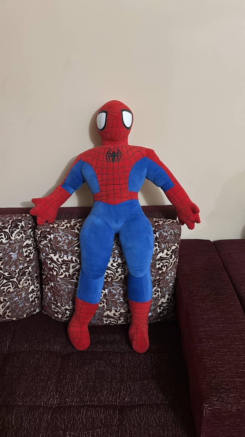 spiderman used by one hand 0
