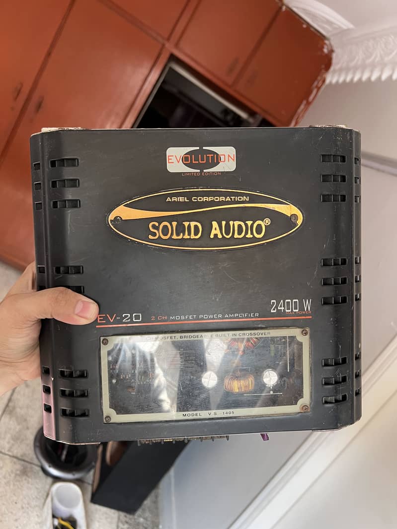 Solid Audio EV-20 2-CH Amplifier 1