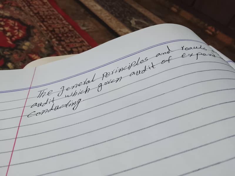 Neat Handwriting work 1