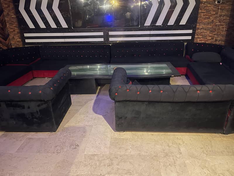 Restaurant sofa 1