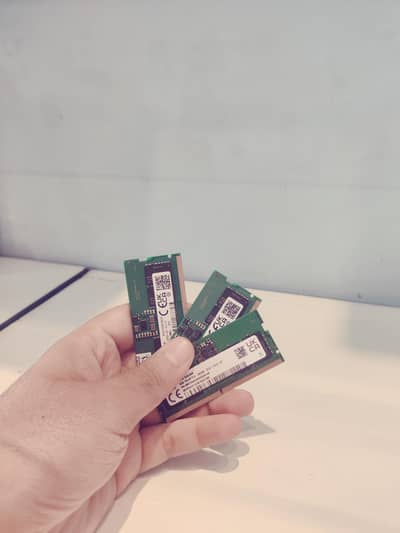 3 Pc 8GB Laptop RAMs DDR5 5600