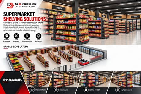 Mart Racks / Heavy Duty Racks / Superstore Racks / Warehouse Racks
