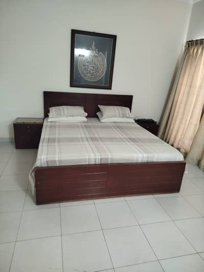 Bed set with dressing and mattress