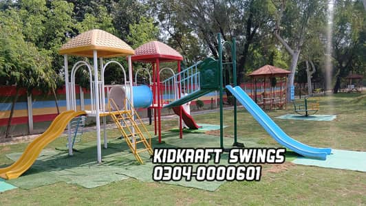 Kids Slides, Swings, Seesaw, Merry-Go-Round, Climber, Trampoline, Toys