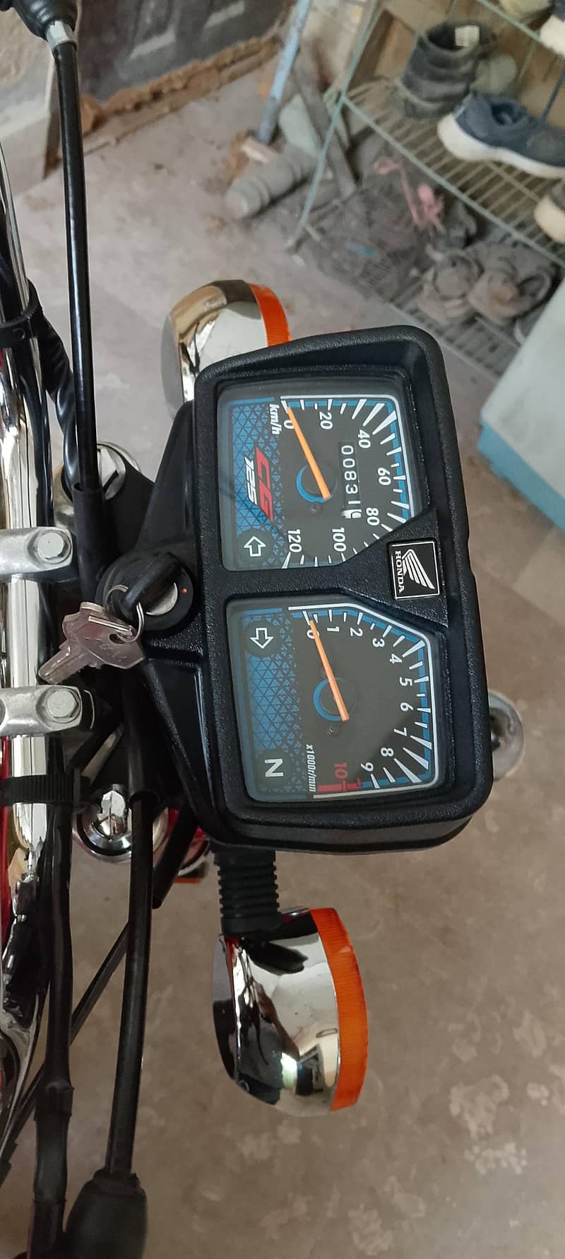 Honda 125 zero meter condition 6