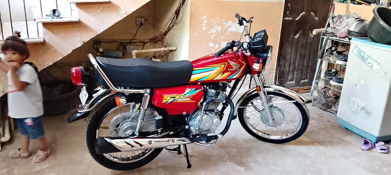 Honda 125 zero meter condition 7