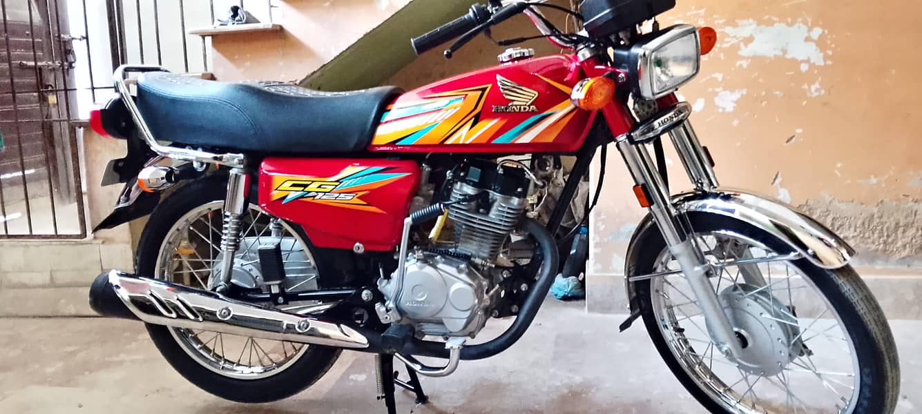 Honda 125 zero meter condition 8