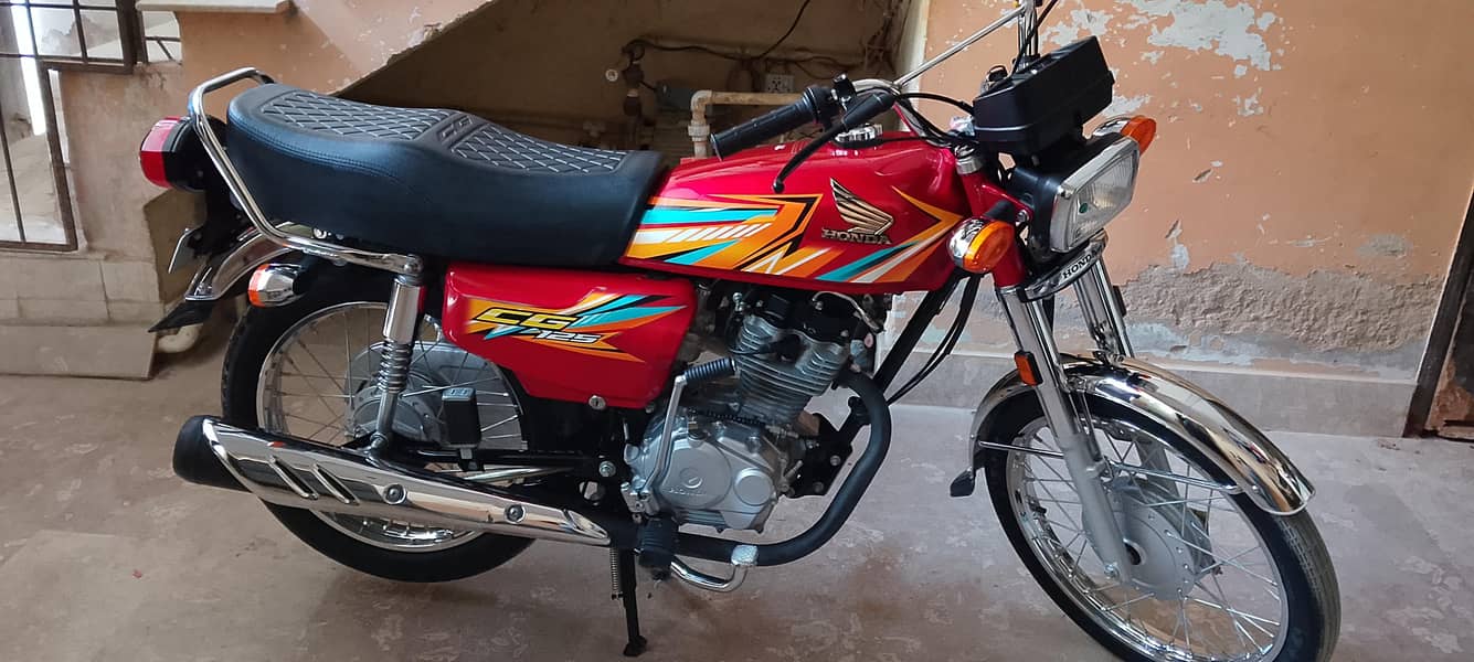 Honda 125 zero meter condition 10