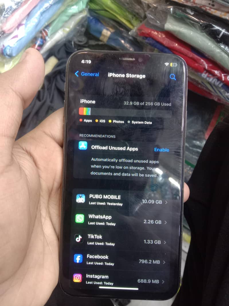 iphone x 256 GB 1