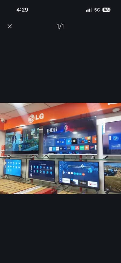 SAMSUNG QLED. 43 INCH NEW MODEL BOX PACK 4 YEAR