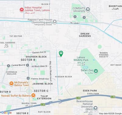 840 no. Nargis Extension Block 10-Marla (35 by 65) Residential Plot in 110 Lakh. All Dues Clear Deal, 40 Feet Road. Best Location For Constructing Your Dream House in Bahria Town Lahore