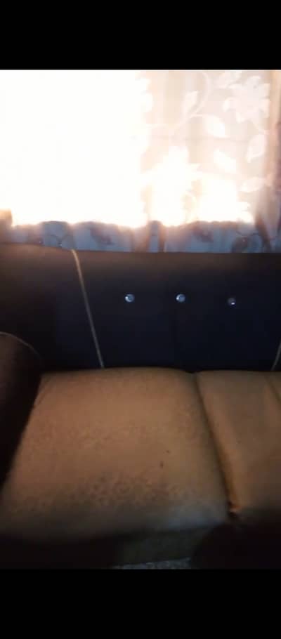 Completee Cusion Sofa set + Wooden sofa