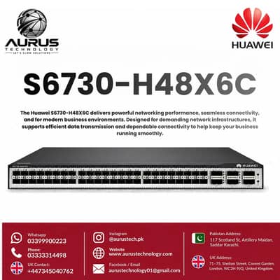 Huawei S6730-H48X6C Enterprise Network Switch | 48-Port