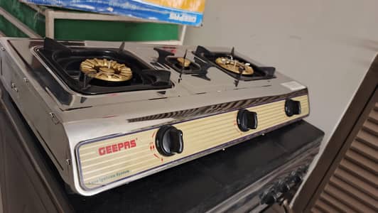 GEEPASS GAS COOKER, GAS STOVE, MODEL GK74