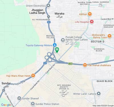 98 No. EE-BLOCK Multan Road 20-Marla (50 By 90) Residential Plot In 240 Lakh Final. All Dues Clear Deal, 40 Feet Road, Best Location For Constructing Your Dream House In Bahria Town Lahore