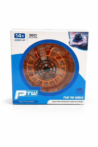 LED Light Flying Spinner Toy for Kids | Hand Sensor Mini UFO Drone |