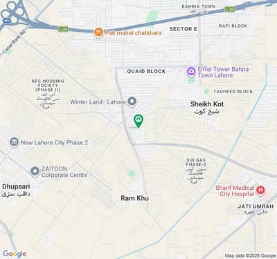 31 No. Ghaznavi Extension Block 1-Kanal (50 By 90) Residential Plot In 255 Lakh. All Dues Clear Deal, 40 Feet Road. Best Location For Constructing Your Dream House In Bahria Town Lahore